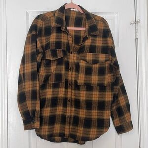 12 tribe oversized flannel